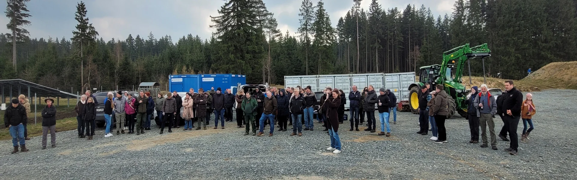 Besuch in Zell im Fichtelgebirge Firma Münch