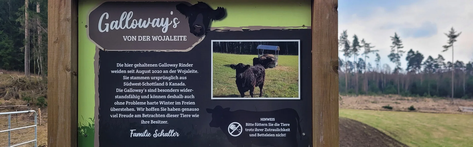 Besuch im Galloway Zuchtbetrieb Heiko Schaller in Rehau Besuch im Galloway Zuchtbetrieb Heiko Schaller in Rehau